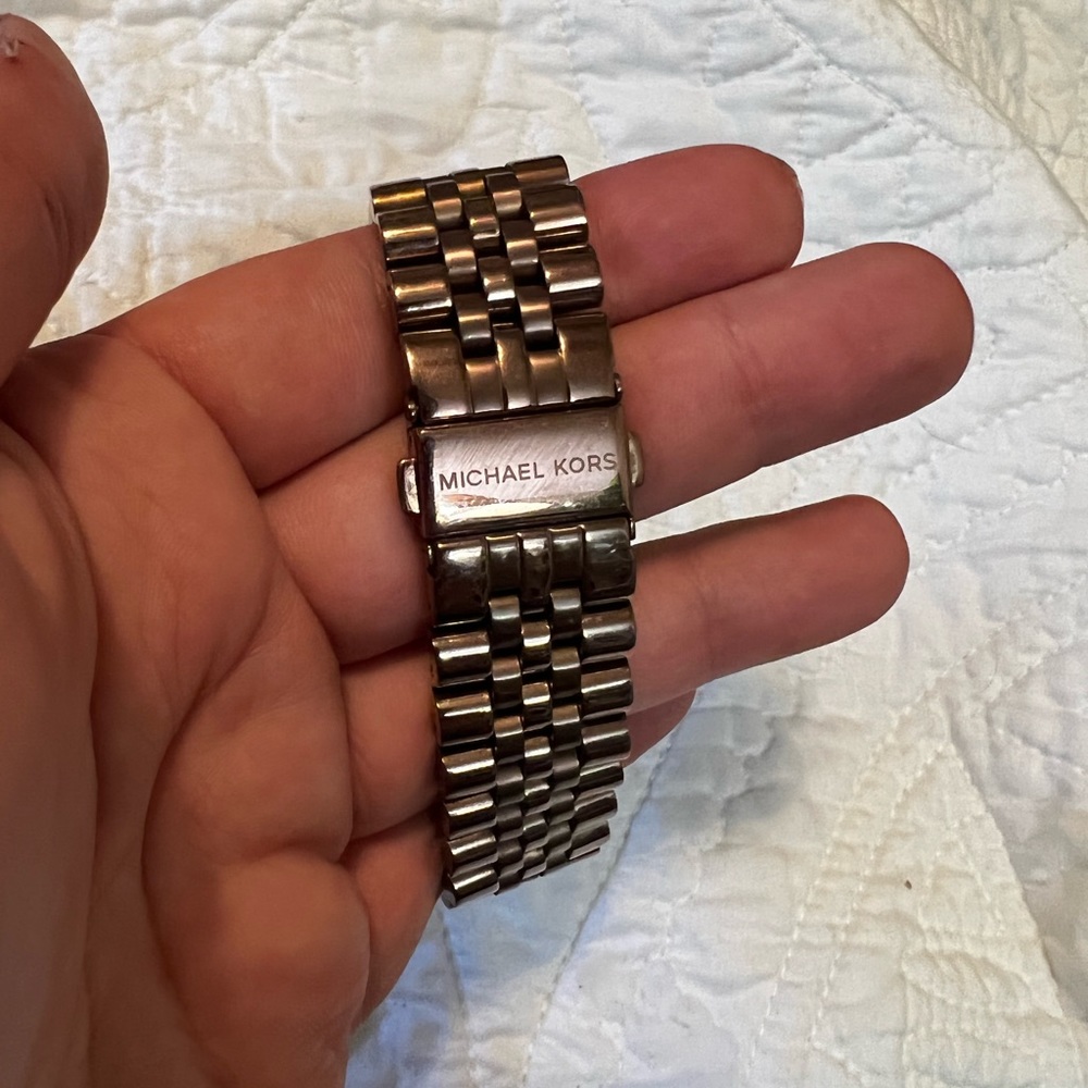 Mens Michael Kors Chocolate Watch - Picture 5 of 6